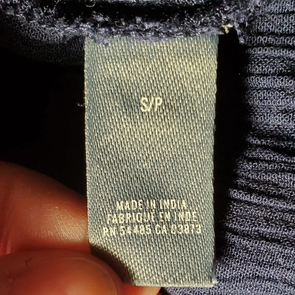 Aerie Navy Swing Tank Mini Dress Trapeze Tunic - Picture 6 of 8